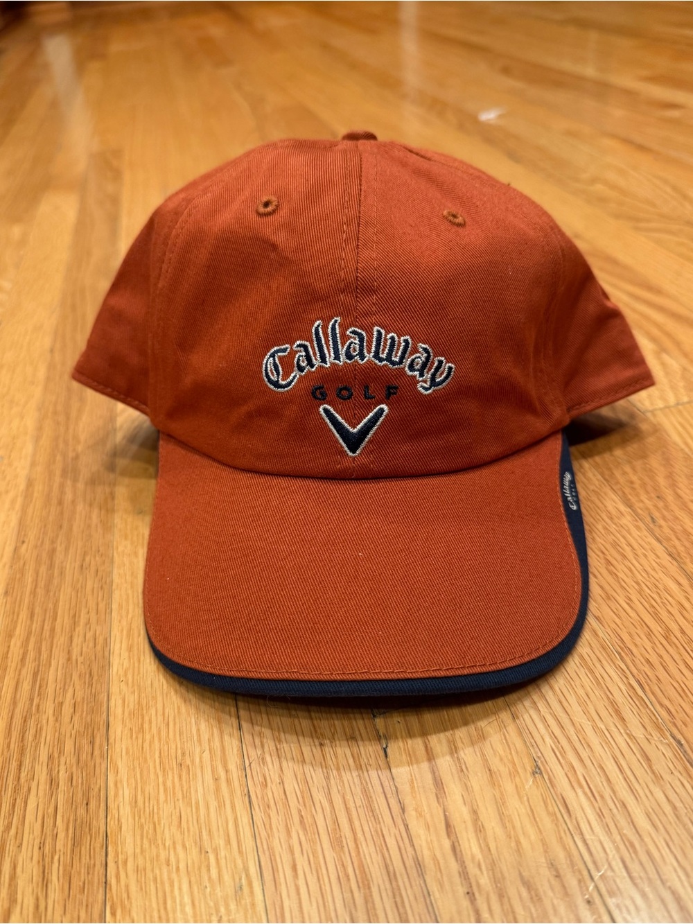 Callaway Golf Rust Orange Golf Hat